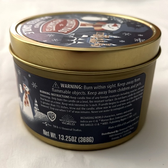 HARRY POTTER Hogwarts Christmas Gingerbread Candle - Picture 3 of 6